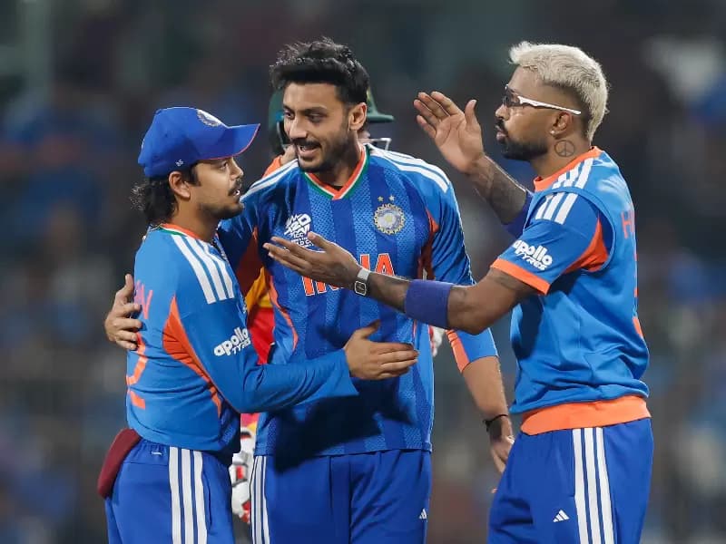 Players from the Indian men's cricket team 