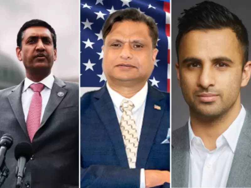 रो खन्ना, रितेश टंडन और एथन अग्रवाल।