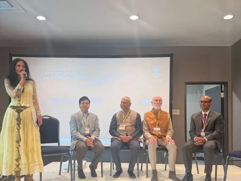 Conscious Health with Ayurveda Luminaries conference