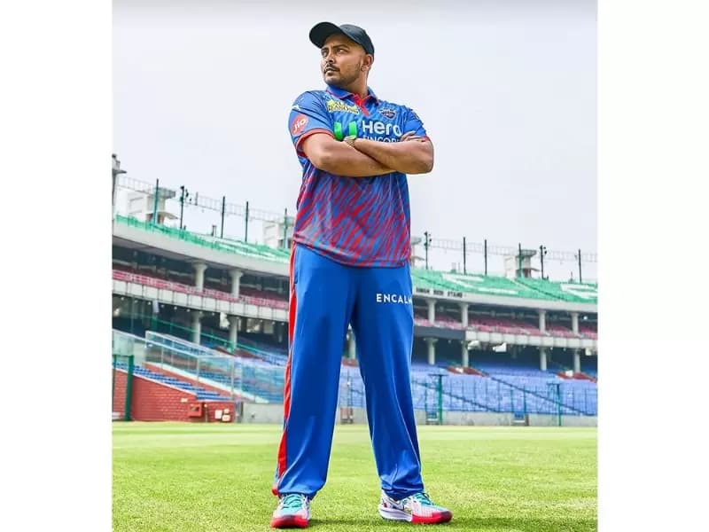 Indian cricketer Prithvi Shaw