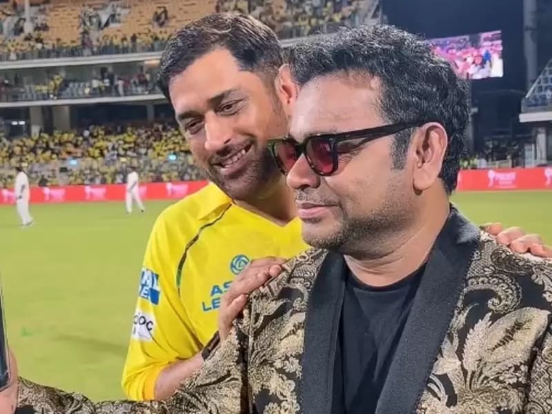 ‘Thala meets Thala’: A.R Rahman meets MS Dhoni