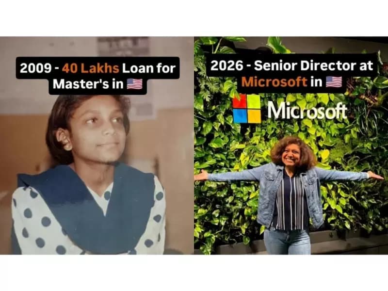 Priyanka Vergadia in childhood and as an adult