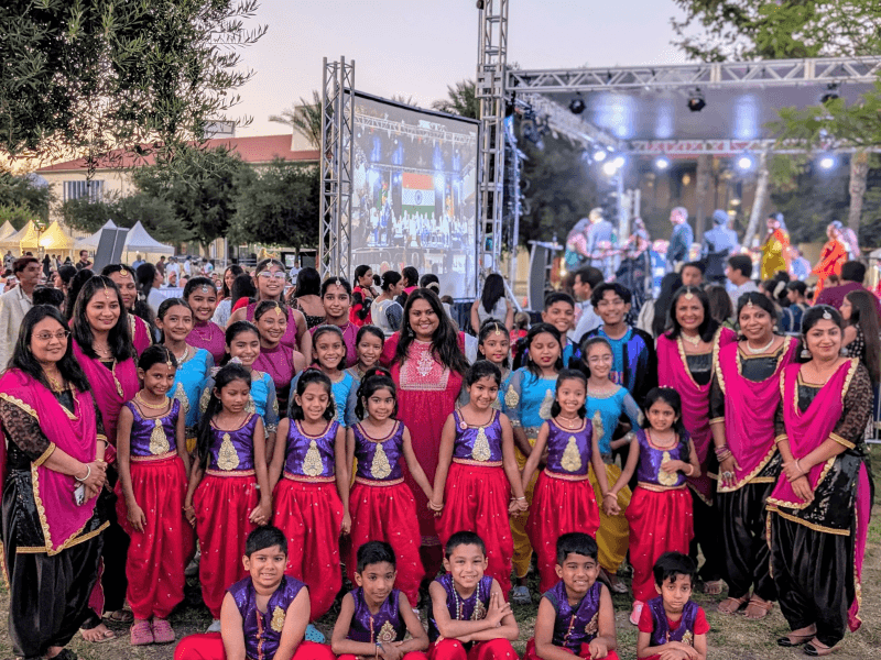 Ghungroo Dance School at at the Diwali Dance Fest at Walt Disney World