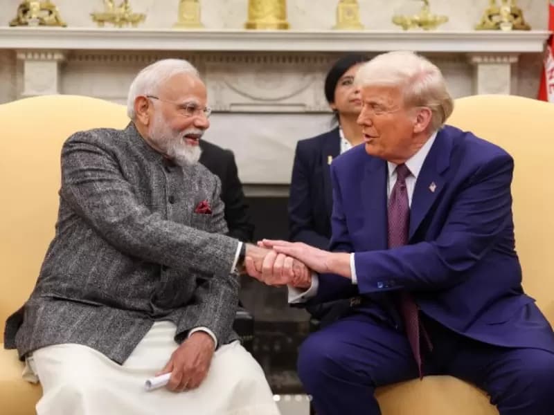 ਪ੍ਰਧਾਨ ਮੰਤਰੀ ਮੋਦੀ ਅਤੇ ਰਾਸ਼ਟਰਪਤੀ ਟਰੰਪ 