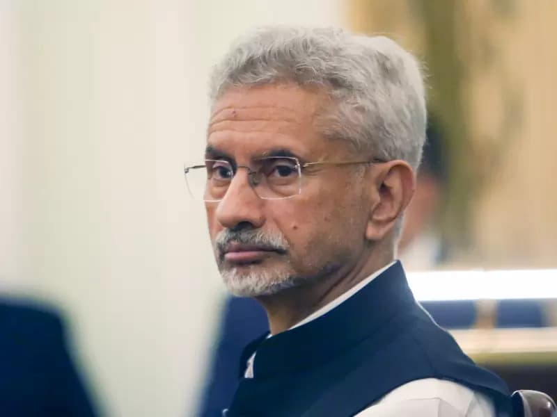 New Delhi: External Affairs Minister S. Jaishankar during the India-Finland joint press meet at Hyderabad House, in New Delhi on March 5, 2026.
