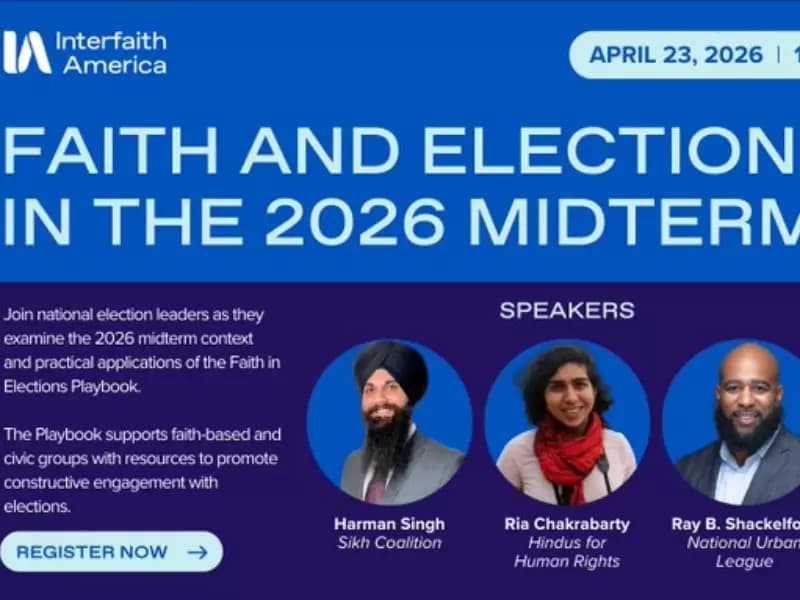 Interfaith webinar to address 2026 midterm elections