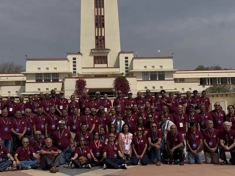 Members of Class of 1976 at Golden Jubilee reunion in BITS Pilani