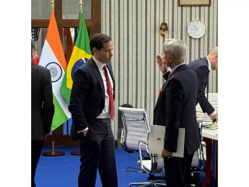 EAM S. Jaishankar with US Secretary of State Marco Rubio