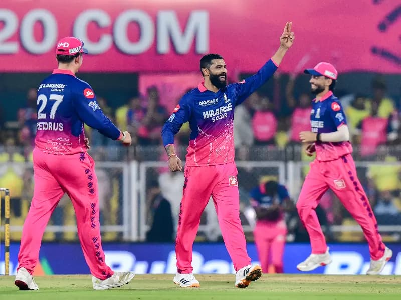 IPL 2026: ਰਾਜਸਥਾਨ ਰਾਇਲਜ਼ ਨੇ ਚੇਨਈ ਸੁਪਰ ਕਿੰਗਜ਼ ਨੂੰ 127 ਦੌੜਾਂ 'ਤੇ ਕੀਤਾ ਆਊਟ 