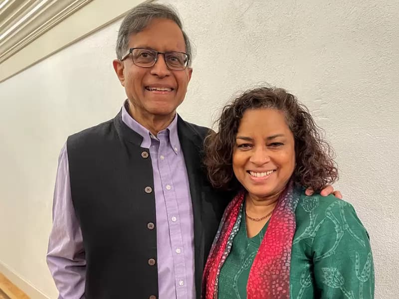 जॉर्ज वर्गीज़ और उनकी पत्नी, ऐन।