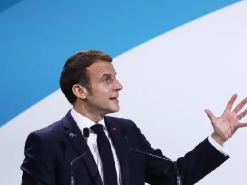 French President Emmanuel Macron 