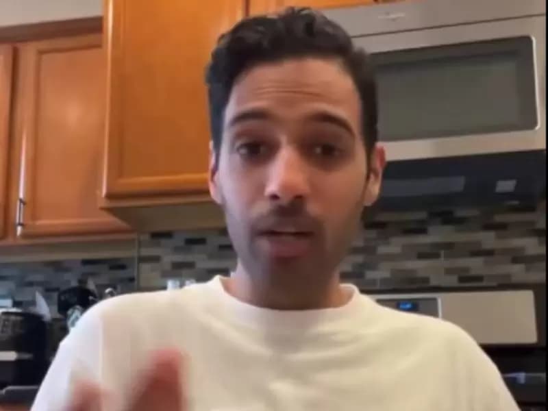 Screengrab from the video