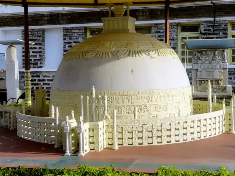 The Amaravati Mahachaitya, or Great Stupa