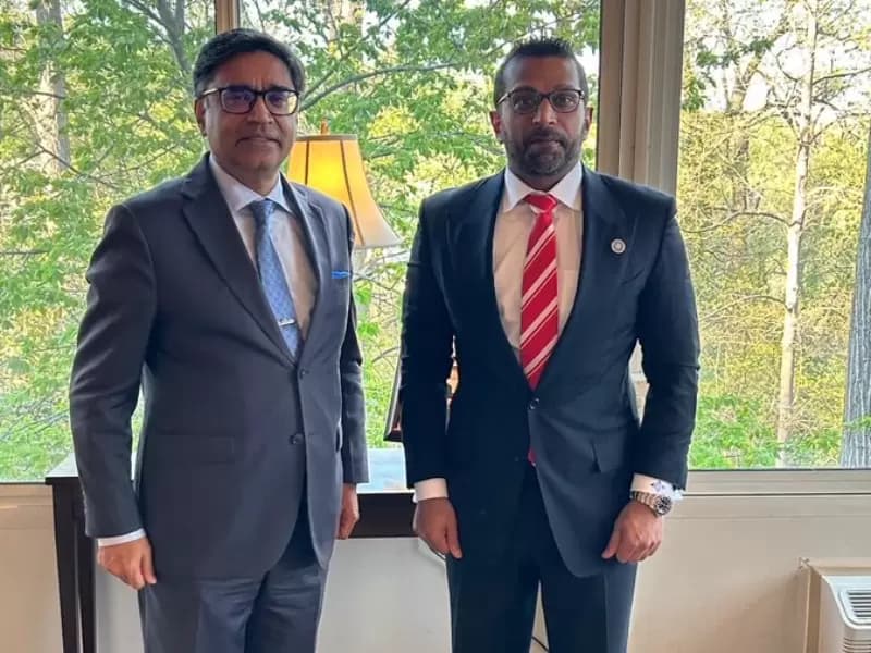 ਵਿਦੇਸ਼ ਸਕੱਤਰ ਵਿਕਰਮ ਮਿਸਰੀ ਦੀ FBI ਮੁਖੀ ਕਾਸ਼ ਪਟੇਲ ਸਮੇਤ ਉੱਚ ਅਧਿਕਾਰੀਆਂ ਨਾਲ ਮੁਲਾਕਾਤ
