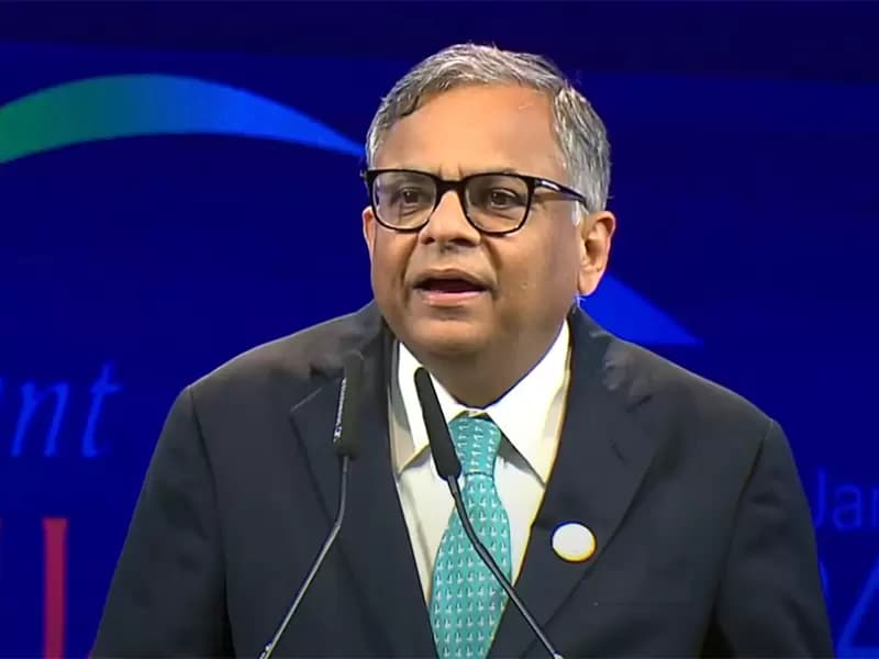 Chairperson of Air India N Chandrasekaran