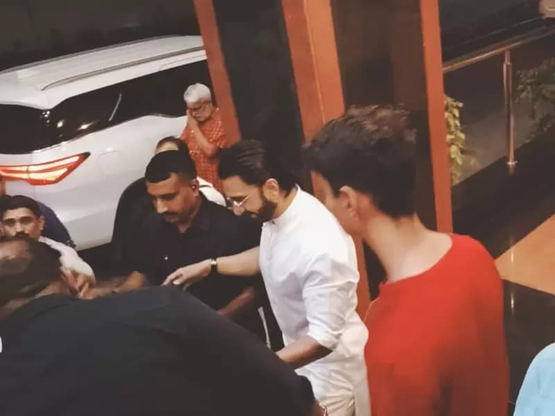 Ranveer Singh in Nagpur.