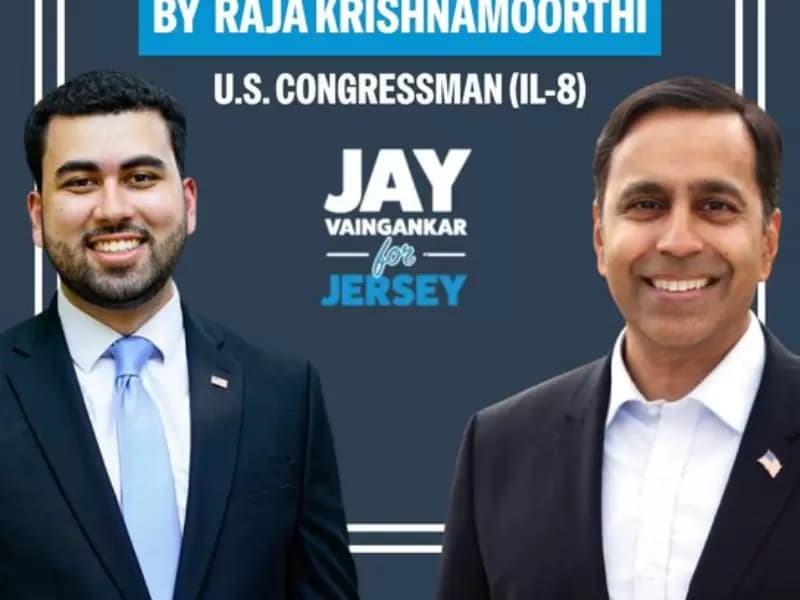 Jay Vaingankar and Raja Krishnamoorthi