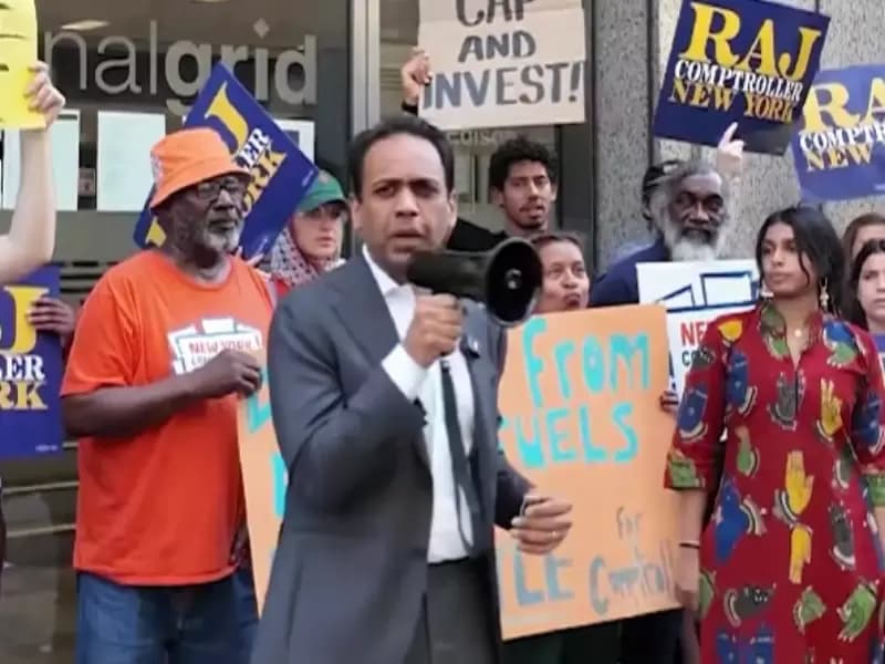 Raj Goyle campaigning