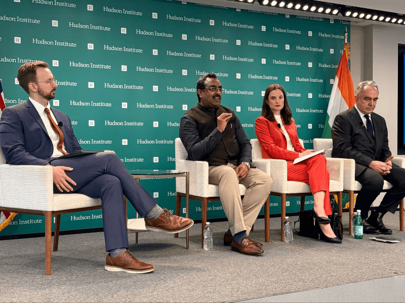 Panel discussion at New India Conference at Hudson Institute