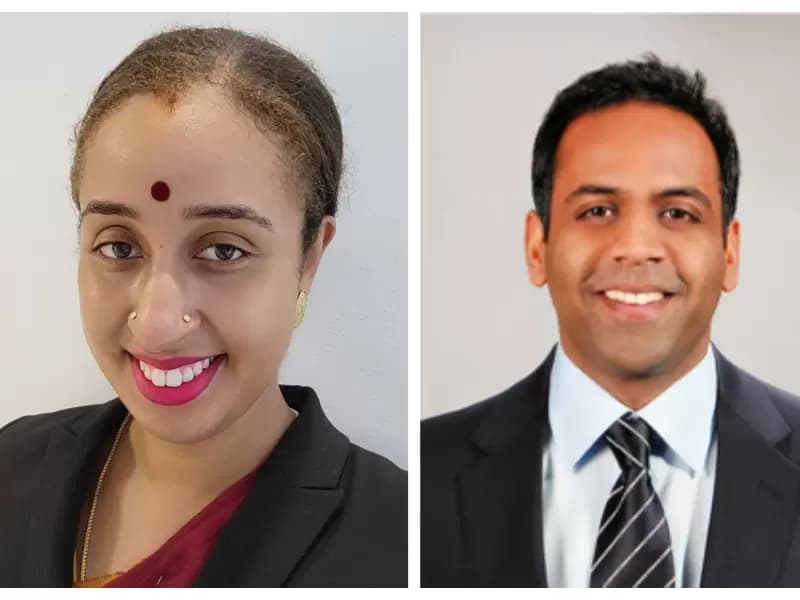 Kylie Madhav  and Raj Goyle