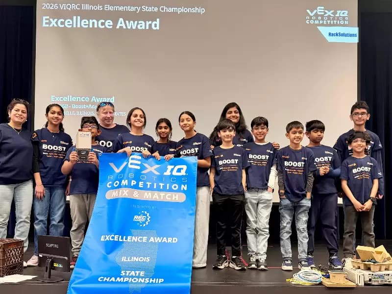 Naperville’s Boost+ Robotics Team 