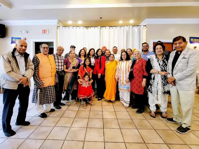 Rini Sampath at the community meet and greet