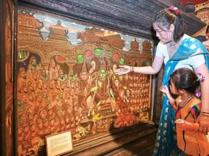 Exhibition at the Indian heritage gallery in Penang 
