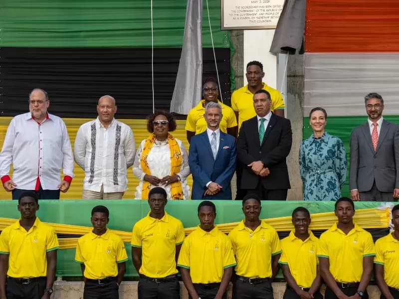Dr. Jaishankar in Jamaica