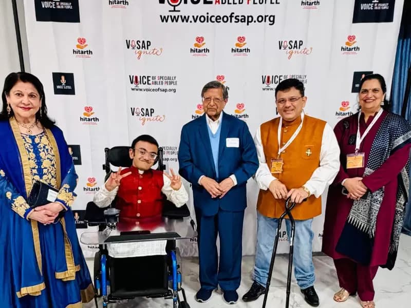 Attendees of the gala posing for a photograph