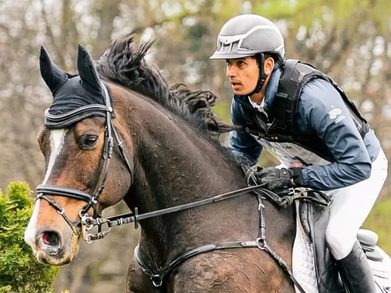 Indian equestrian rider Ashish Limaye