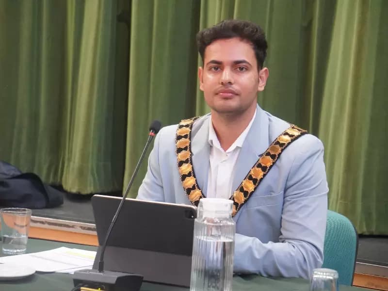 नियुक्ति समारोह में तुषार कुमार