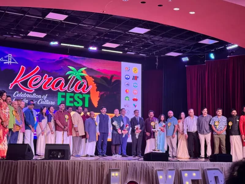 The festival was jointly organized by 25 Malayali diaspora organizations in Northern California.