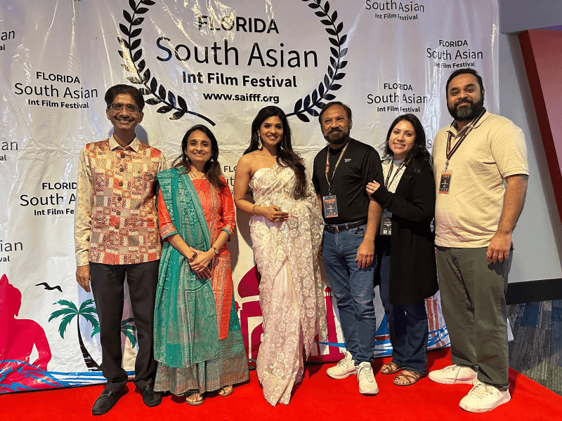 Along SAIFF Volunteers