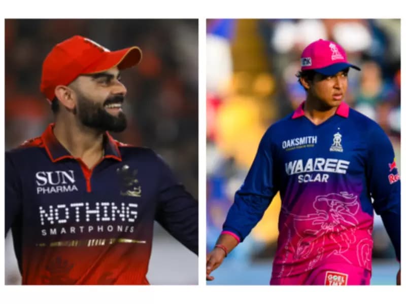 Virat Kohli and Vaibhav Sooryavanshi