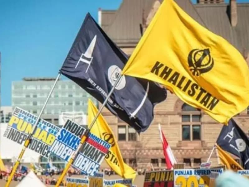 Khalistan protest in Canada