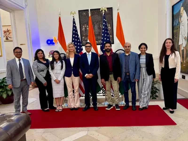 Delegation meet