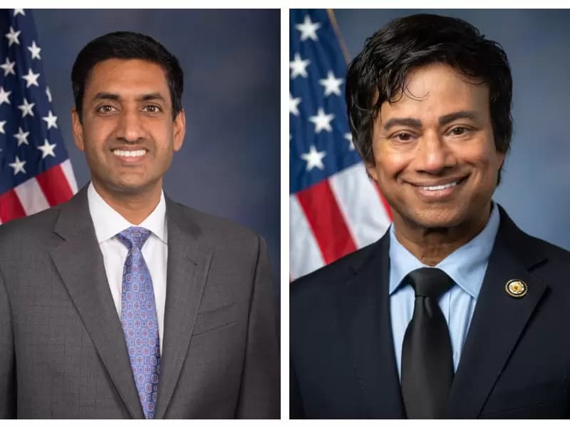 Congressmen Ro Khanna and Shri Thanedar