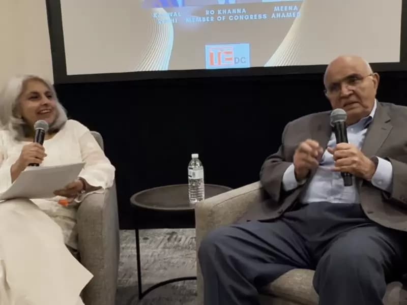 Meenakshi Ahamed and Kanwal Rekhi