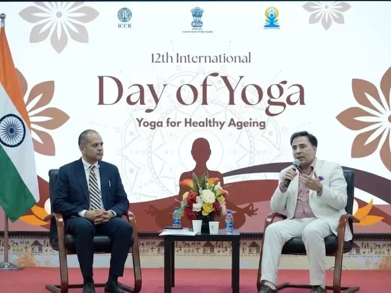 Curtain-raiser for International Day of Yoga 2026 at Tech Mahindra