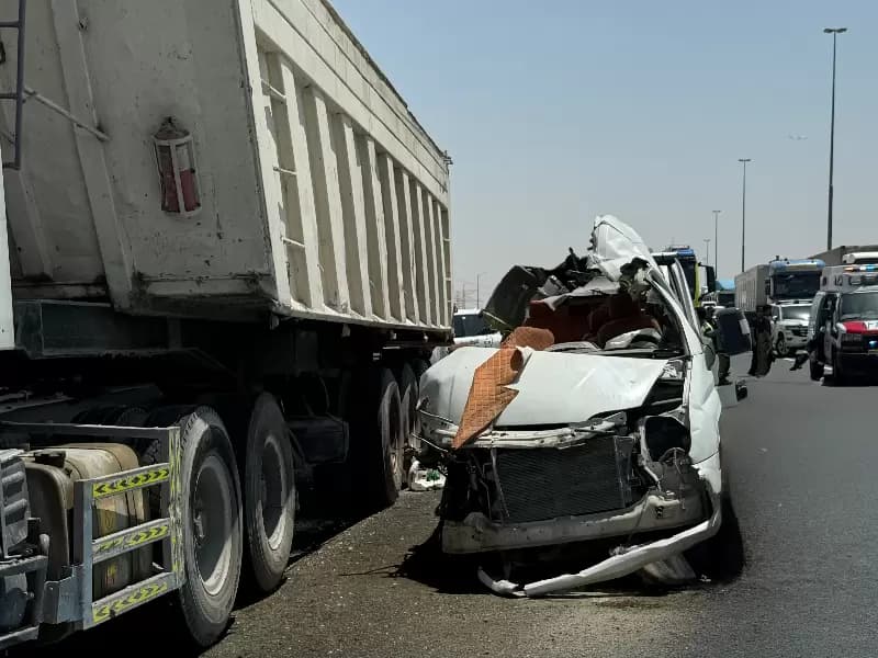Several Indians die in a road accident in Dubai