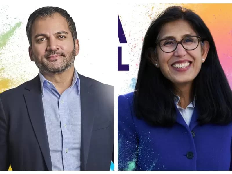 Vichal Kumar and Lisa Kaul