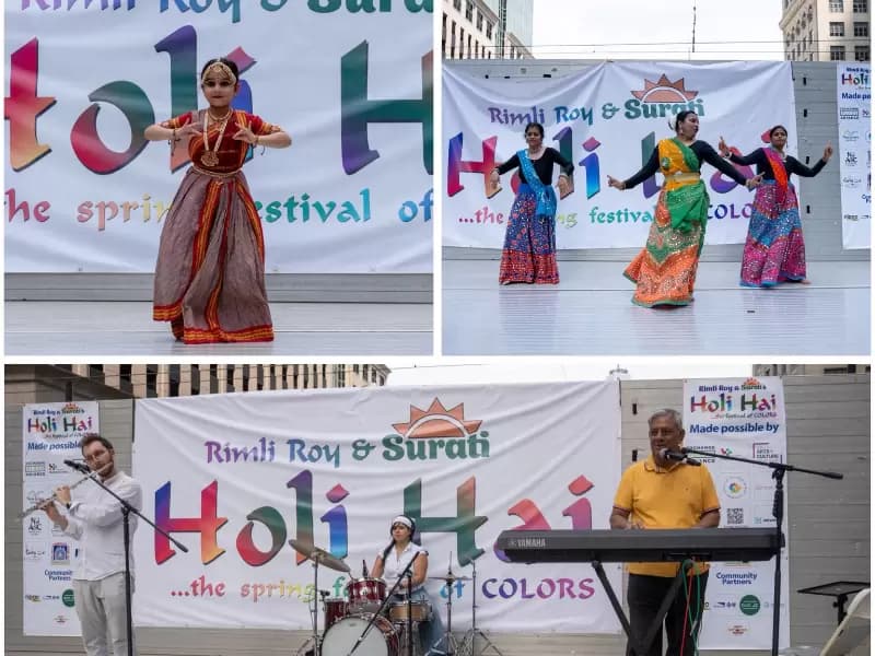 Glimpses from the Surati Holi celebration