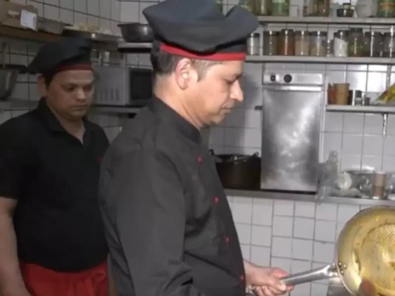 Chef Rajendra Singh Negi is leading preparations for the Prime Minister’s delegation