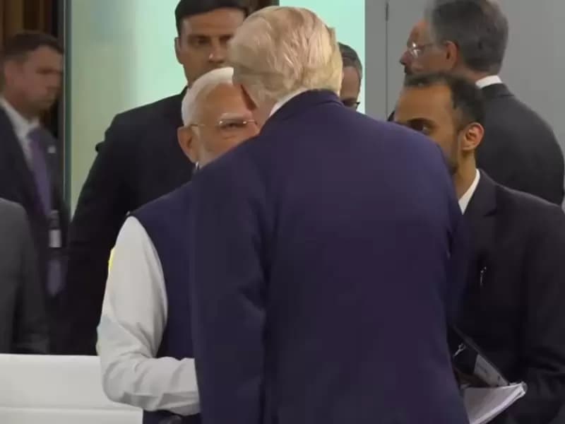 PM Modi with President Trump