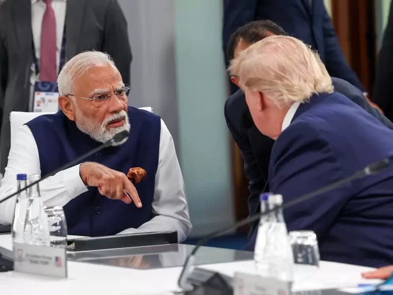 PM Modi with President Donald Trump