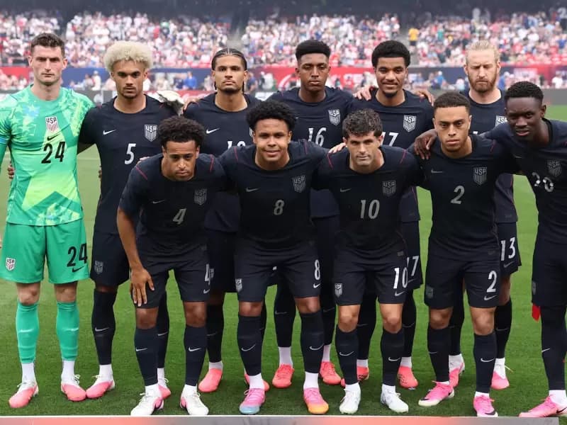The U.S. football squad for WC 2026