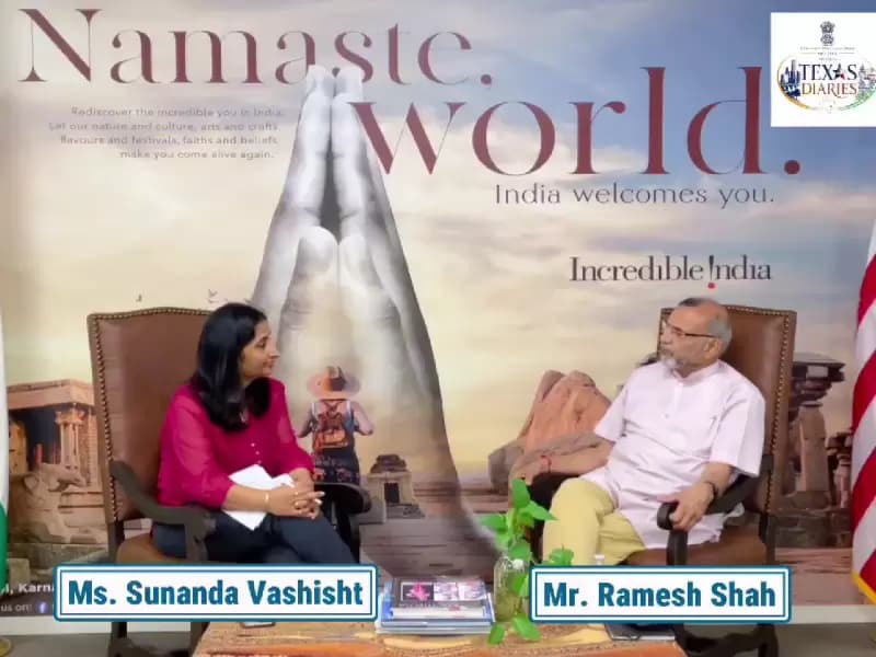 ह्यूस्टन में भारत के कॉन्सुलेट जनरल ने अपनी 'टेक्सस डायरीज' सीरीज़ की दूसरी किस्त जारी की है।