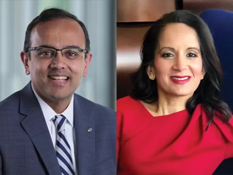 Dr. Manesh R. Patel (left) and Dr. Svati H. Shah will lead the American Heart Association