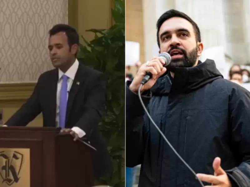 Vivek Ramaswamy/ Zohran Mamdani