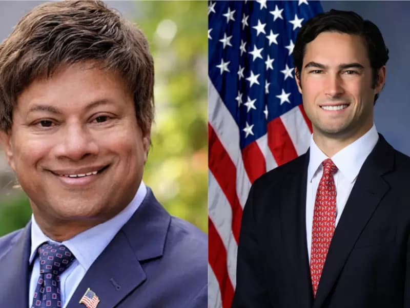 Rep. Shri Thanedar criticized Rep. Brandon Gill on X over comments targeting Indian H-1B workers.